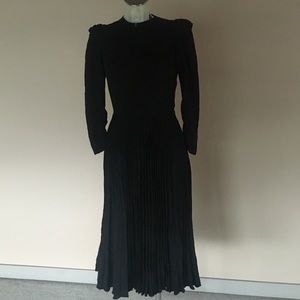 Vintage Eisenberg and Sons Original Black Dress